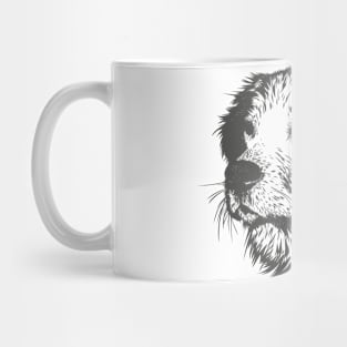 sketch dog Mug